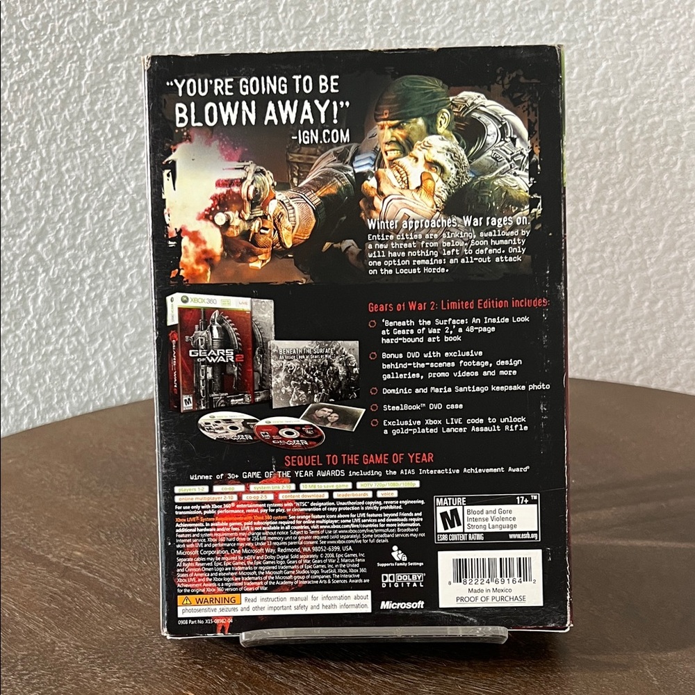 Gears of War 2 Limited Edition - Picture 3 of 16